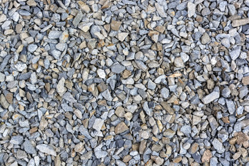 Gravel and pebbles texture