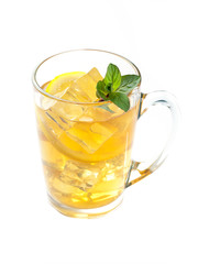 iced tea with lemon