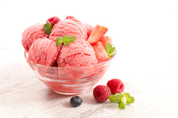 strawberry ice cream