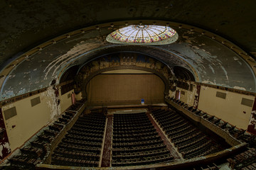 Theater - Abandoned and Historic Temple for Shriners - Wilkes-Barre, Pennsylvania