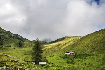 Obraz premium Countryside in Tirolean Alps, Austria