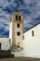 Fototapeta na wymiar Parish of Santa María de Betancuria, Betancuria, Fuerteventura, Canary Islands, Spain