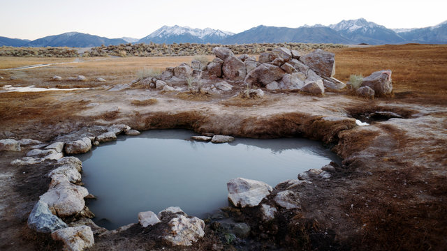 heart-shaped hot spring