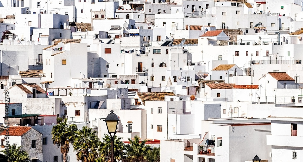 Wall mural vejer de la frontera village. spain