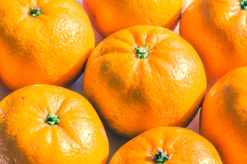 Closeup of orange pattern.