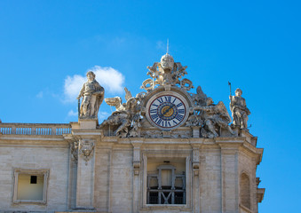 Saint Peter's Basilica in Vatican City is one of the sights in Rome tourism