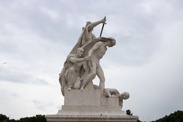 monument of Victor Emanuel 2 one of the sights in Rome tourism