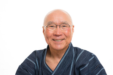 笑顔のシニア