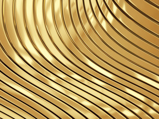 Rendering abstract bionic structure