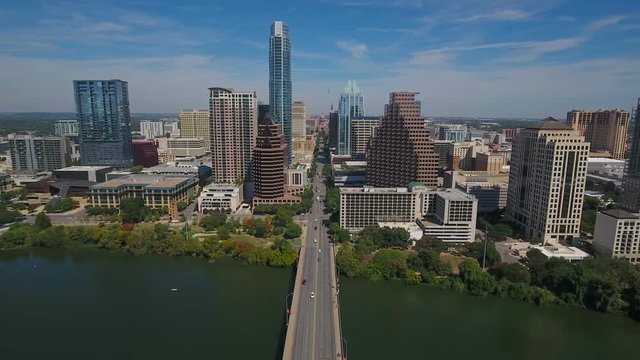 Aerial Texas Austin September 2016 4K