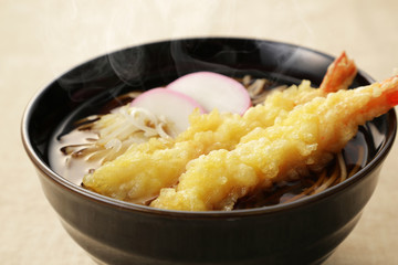 天ぷらそば　Japanese Tempura soba