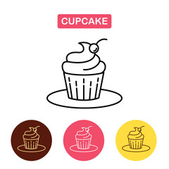 cupcake, web icon.