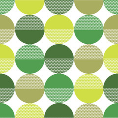 Polka dot seamless pattern.