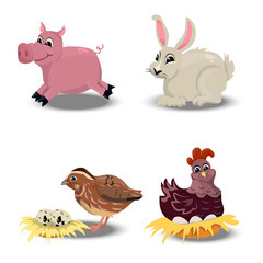 farm animals set