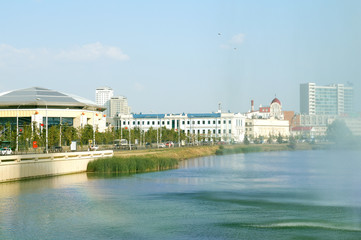 The city lake Kaban in Kazan