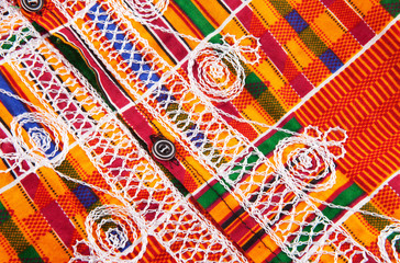 West African Kente Cloth