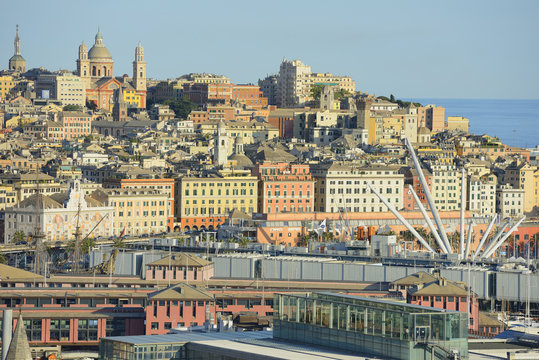 Cityscape, Genoa, Liguria