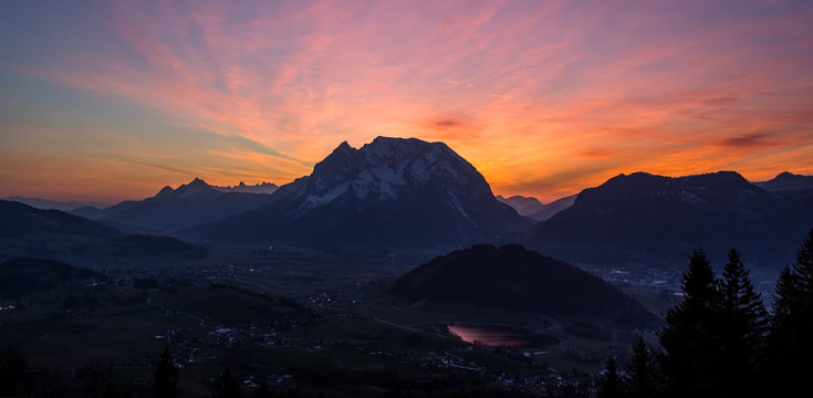 Sunset at "Stalingradkreuz"