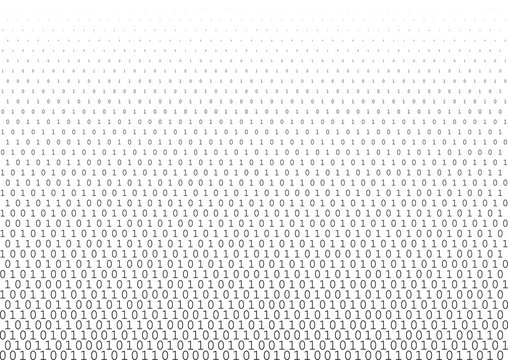 Binary code vector halftone texture.