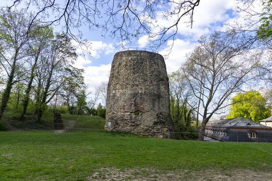 Roman Drusus Stone Mainz City Germany