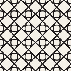 Naklejka premium Vector Seamless Pattern. Abstract Geometric Background Design. Stylish Lattice Texture 