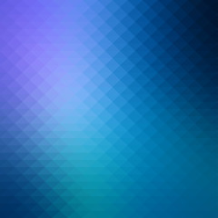 Obraz premium Shiny geometric style background with vibrant blue color tone.
