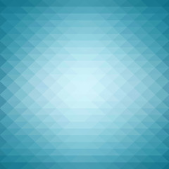 Shiny geometric style background with vibrant blue color tone.