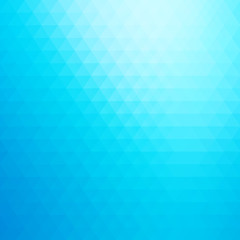 Shiny geometric style background with vibrant blue color tone.