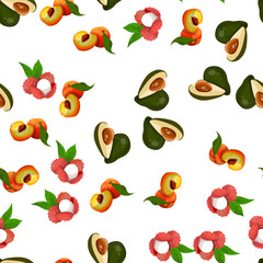 exotic tropical fruit