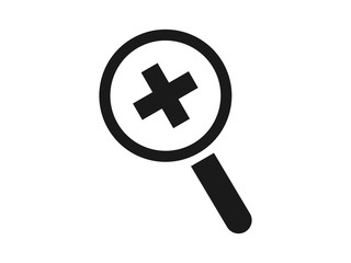 Fototapeta premium 拡大ルーペ