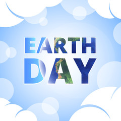 Earth Day title.
