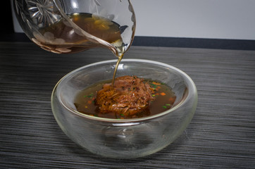 Brisket with Consomme