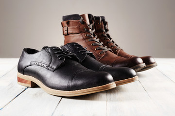 fashion men's shoes still life