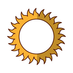 sun summer isolated icon vector illustration design
