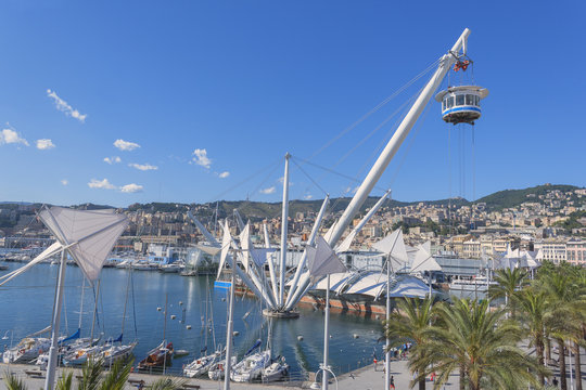 Bigo and Genoa Harbor, Genoa, Liguria