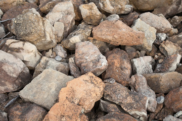 Rocks at Clinton State Park in Kansas