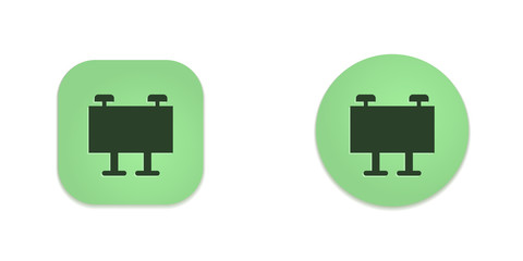 Vector Green Web Buttons