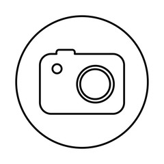 photographic camera isolated icon vector illustration design