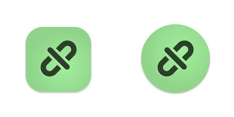 Vector Green Web Buttons