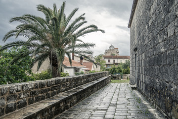 Small town on Hvar island - Vrboska, Croatia