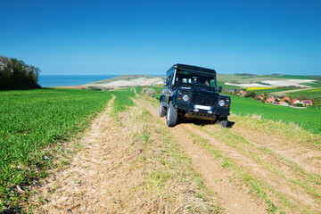 visite en 4x4 de la côte