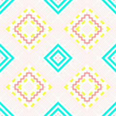 Abstract seamless pattern in 80 90 style