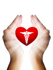 Fototapeta premium Medical Heart Symbol