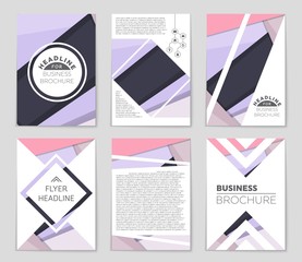 Abstract vector layout background set. For art template design, list, front page, mockup brochure theme style, banner, idea, cover, booklet, print, flyer, book, blank, card, ad, sign, sheet,, a4