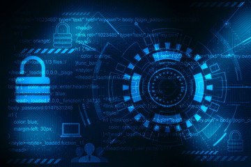 Fototapeta premium Digital Abstract technology background, 3d rendering