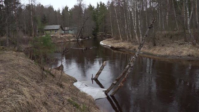 Small village on the water