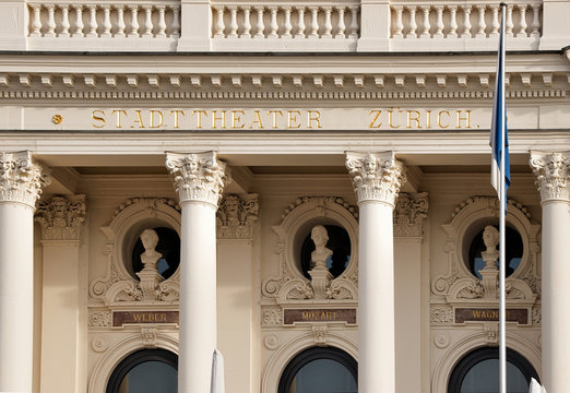 Fragment Of Opera House Zurich