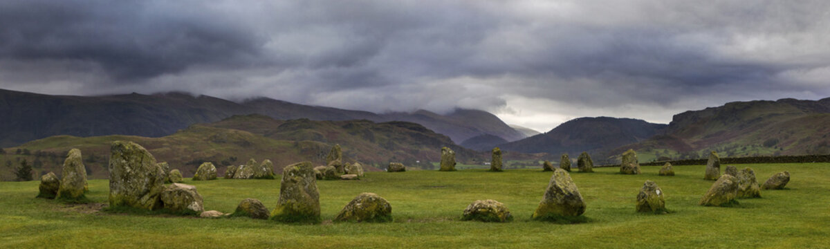 Castlerigg Stone Circle in the Lake District