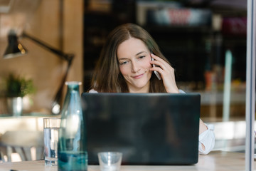 Talking to a loved one and working