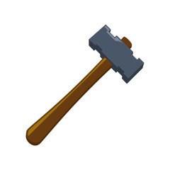 Construction tool equipment icon vector illustration graphic design